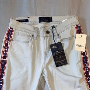 Lucky Brand Girls Embroidered Skinny Jeans